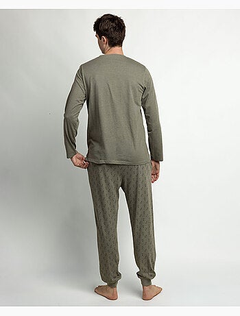 Pyjama à manches longues pour homme Keys, RESTEZ CHEZ VOUS