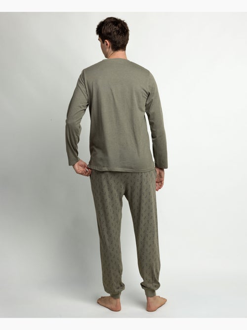 Pyjama à manches longues pour homme Keys, RESTEZ CHEZ VOUS - Kiabi Pyjama à manches longues pour homme Keys, RESTEZ CHEZ VOUS - Kiabi
