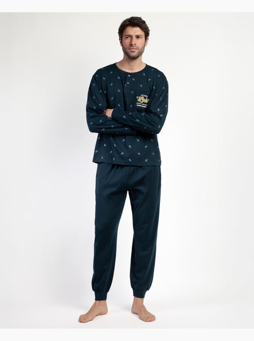 Pyjama à manches longues pour homme LOIS Snow - Kiabi Pyjama à manches longues pour homme LOIS Snow - Kiabi