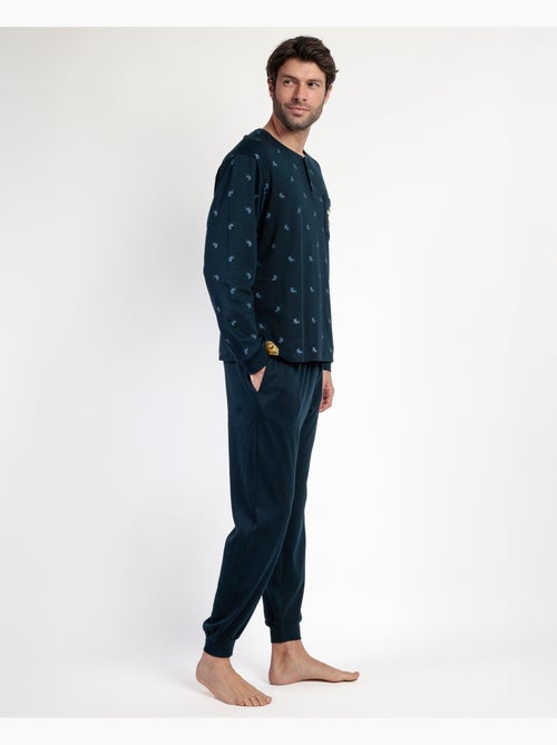 Pyjama à manches longues pour homme LOIS Snow - Kiabi Pyjama à manches longues pour homme LOIS Snow - Kiabi