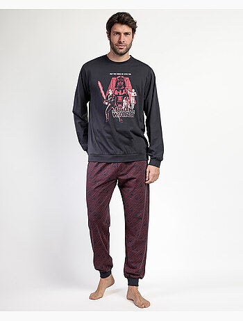 Pyjama à manches longues pour homme STAR WARS La Force soit avec vous