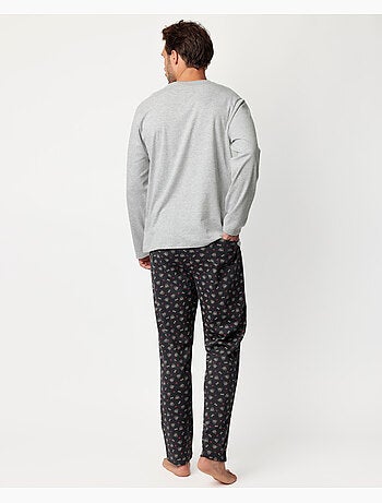 Pyjama à manches longues pour homme star wars the force is strong