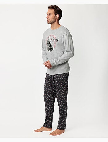 Pyjama à manches longues pour homme star wars the force is strong