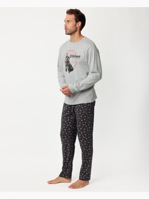Pyjama à manches longues pour homme STAR WARS The Force Is Strong - Kiabi