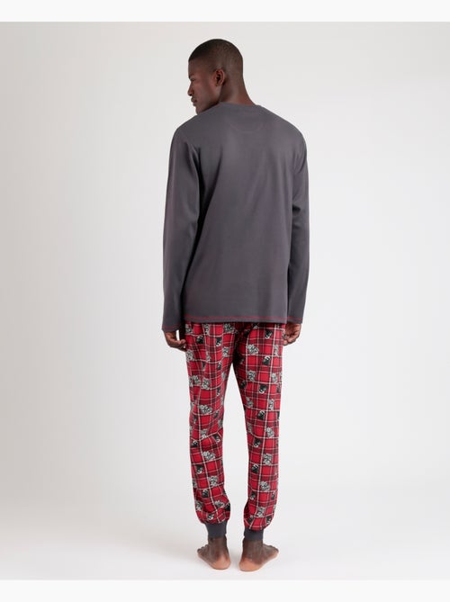 Pyjama à manches longues Punk Vader pour homme STAR WARS - Kiabi