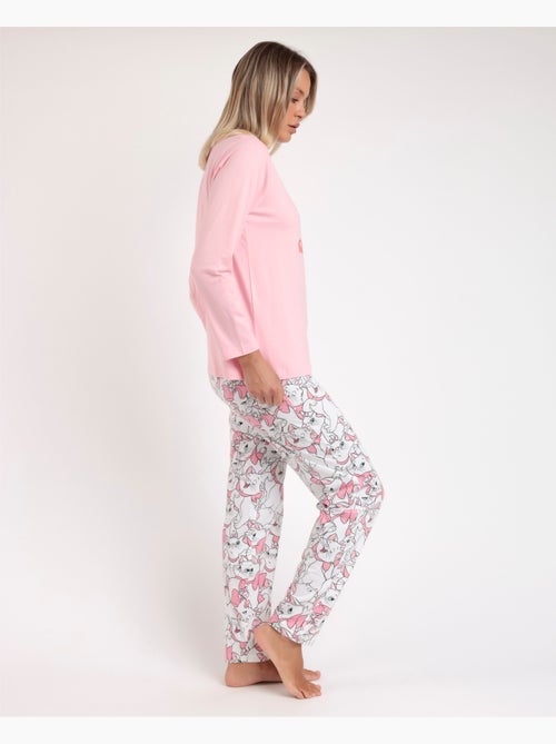 Pyjama à manches longues Sleepy Marie pour femme DISNEY - Kiabi