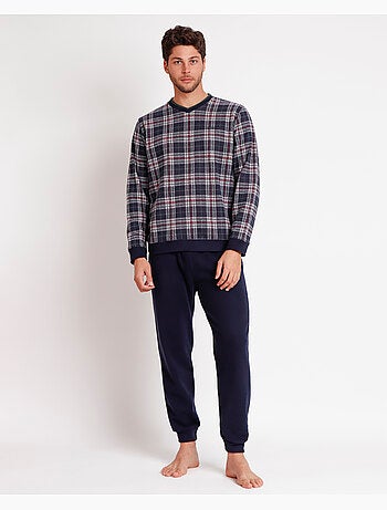 Pyjama à manches longues sobre pour homme ANTONIO MIRO