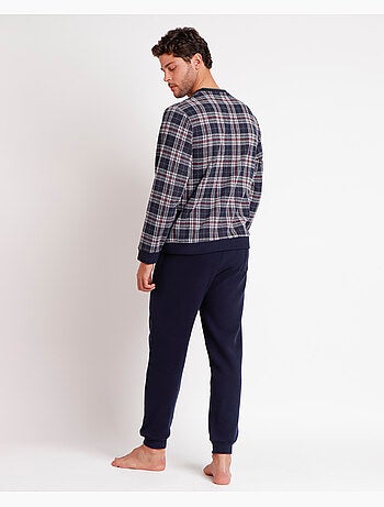 Pyjama à manches longues sobre pour homme ANTONIO MIRO