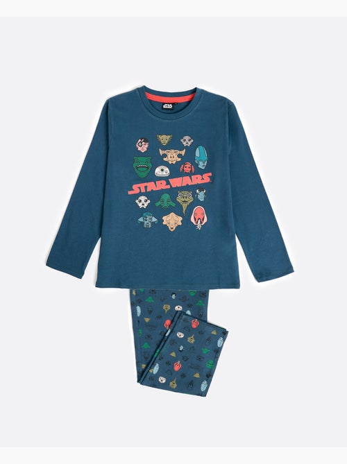 Pyjama à manches longues STAR WARS Alien Species pour garçon - Kiabi