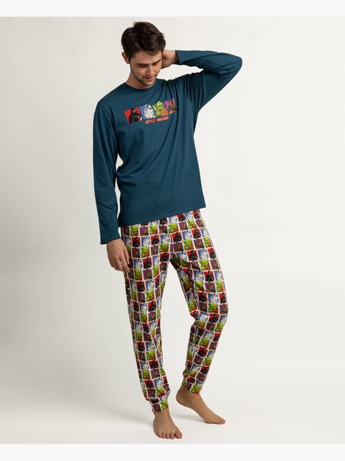 Pyjama à manches longues Star Wars Classic Wars pour hommes - Kiabi