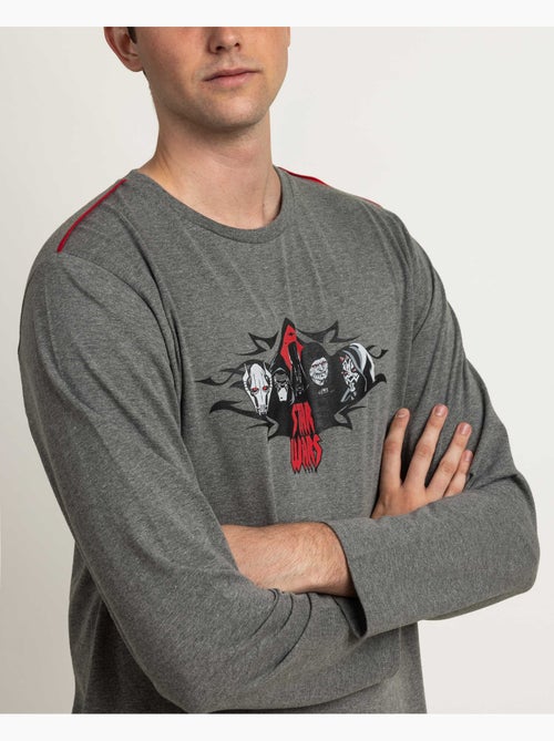 Pyjama à manches longues STAR WARS Dark Friends pour hommes - Kiabi