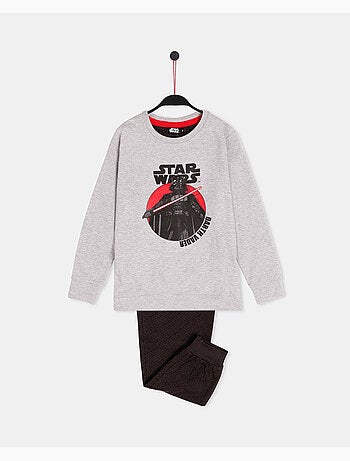 Pyjama à manches longues STAR WARS Dark Vador pour garçon