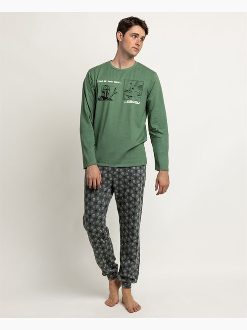 Pyjama à manches longues STAR WARS MANDALORIAN pour homme, style Grogu Comic - Kiabi Pyjama à manches longues STAR WARS MANDALORIAN pour homme, style Grogu Comic - Kiabi