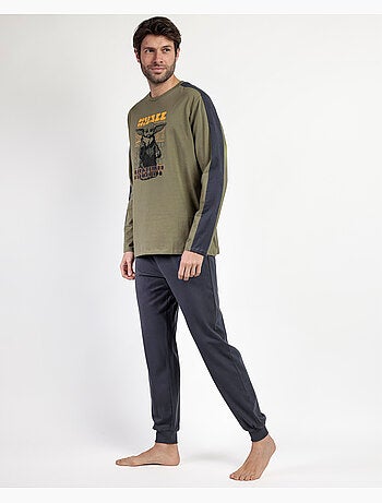 Pyjama à manches longues STAR WARS MANDALORIAN pour homme, taille S