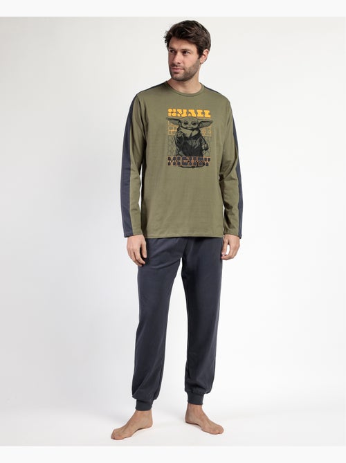 Pyjama à manches longues STAR WARS MANDALORIAN pour homme, taille S - Kiabi Pyjama à manches longues STAR WARS MANDALORIAN pour homme, taille S - Kiabi