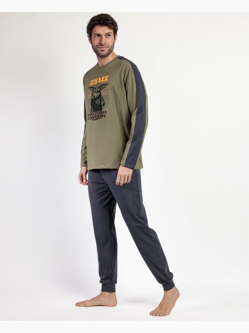 Pyjama à manches longues STAR WARS MANDALORIAN pour homme, taille S - Kiabi Pyjama à manches longues STAR WARS MANDALORIAN pour homme, taille S - Kiabi