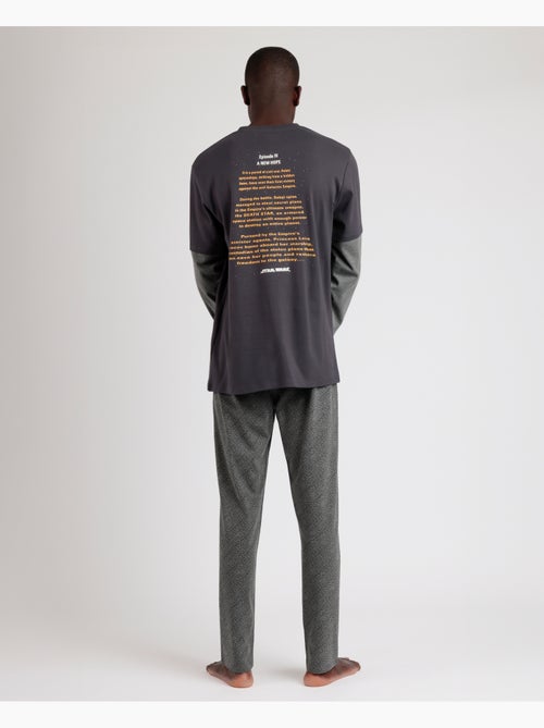 Pyjama à manches longues STAR WARS pour homme New Hope - Kiabi