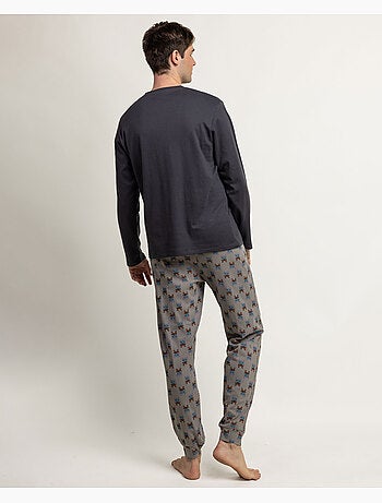 Pyjama à manches longues Stitch Arcade pour homme de Disney