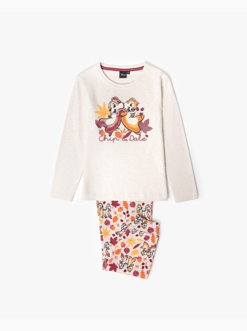 Pyjama à manches longues Tic et Tac pour fille Disney - Kiabi Pyjama à manches longues Tic et Tac pour fille Disney - Kiabi