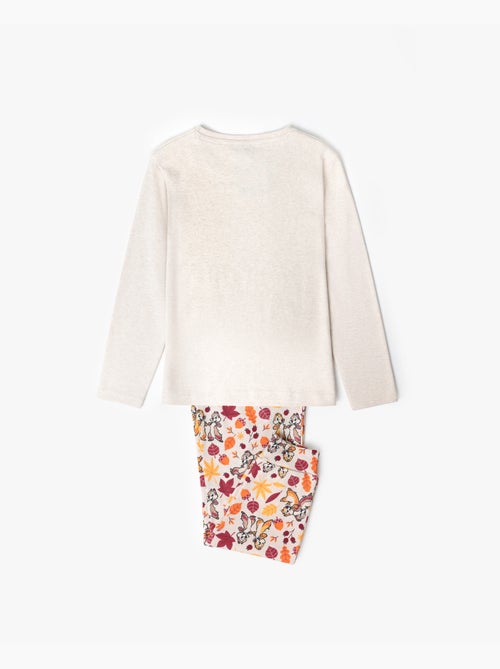 Pyjama à manches longues Tic et Tac pour fille Disney - Kiabi Pyjama à manches longues Tic et Tac pour fille Disney - Kiabi