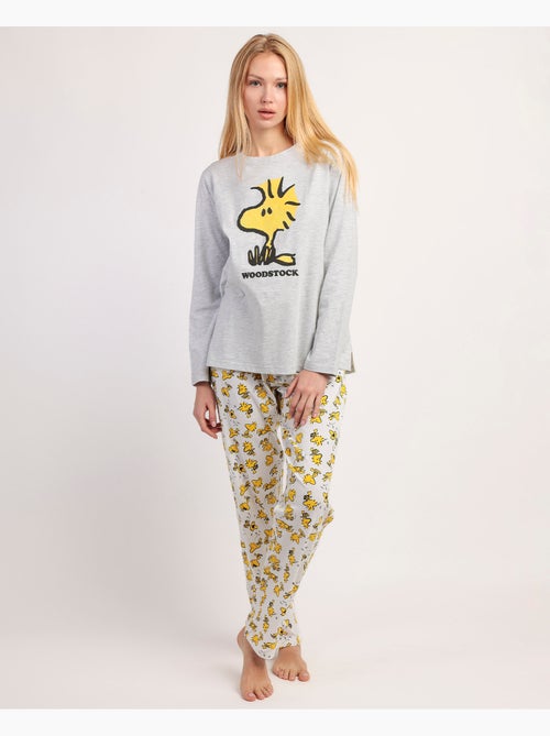 Pyjama à manches longues Woodstock pour femme de PEANUTS - Kiabi Pyjama à manches longues Woodstock pour femme de PEANUTS - Kiabi