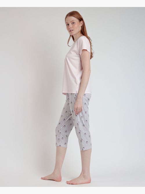 Pyjama à manches tombantes pour femme ADMAS Beach Life - Kiabi Pyjama à manches tombantes pour femme ADMAS Beach Life - Kiabi