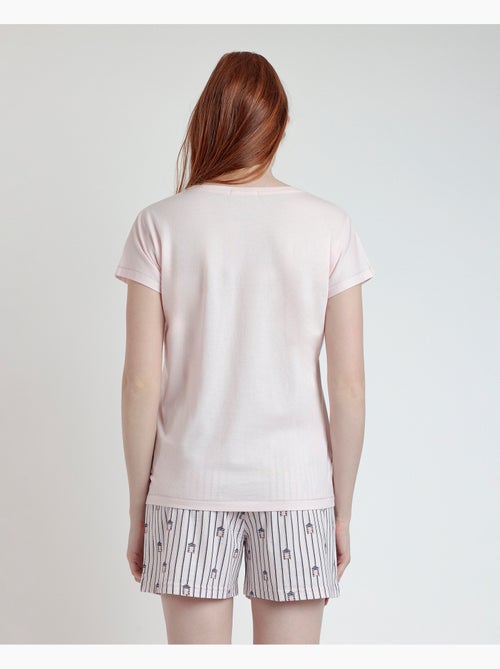 Pyjama à manches tombantes pour femme ADMAS Beach Life - Kiabi Pyjama à manches tombantes pour femme ADMAS Beach Life - Kiabi