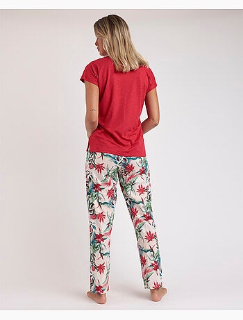 Pyjama à manches tombantes pour femme ADMAS GARDEN Tropical Spirit