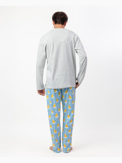 Pyjama ADMAS à manches longues avec papier peint Sweet Duckling pour homme - Kiabi Pyjama ADMAS à manches longues avec papier peint Sweet Duckling pour homme - Kiabi
