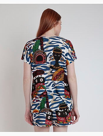 Pyjama africain de luxe à manches tombantes pour femme ADMAS LUXURY