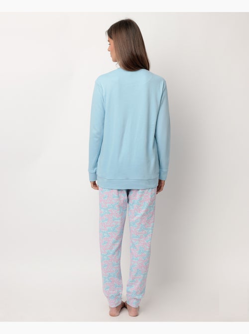 Pyjama après-ski à manches longues pour femme BARBIE - Kiabi Pyjama après-ski à manches longues pour femme BARBIE - Kiabi