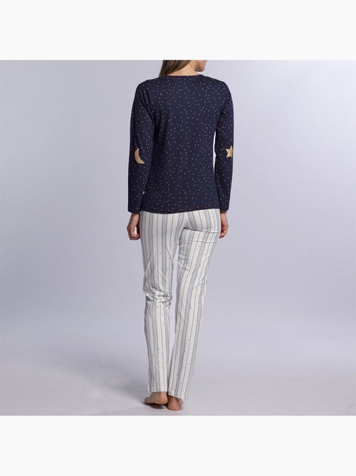 Pyjama AURORE marine/imprimé - DODO - Kiabi Pyjama AURORE marine/imprimé - DODO - Kiabi