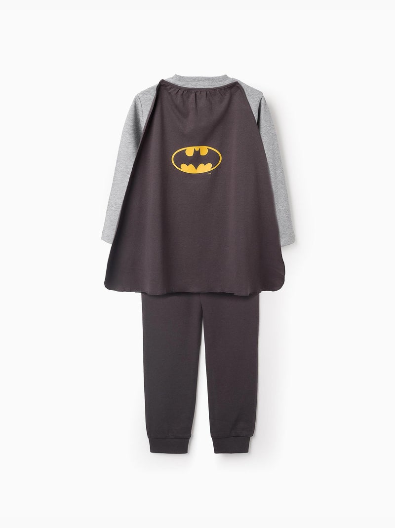 Pyjama avec Capuche Amovible Batman Gris foncé - Kiabi