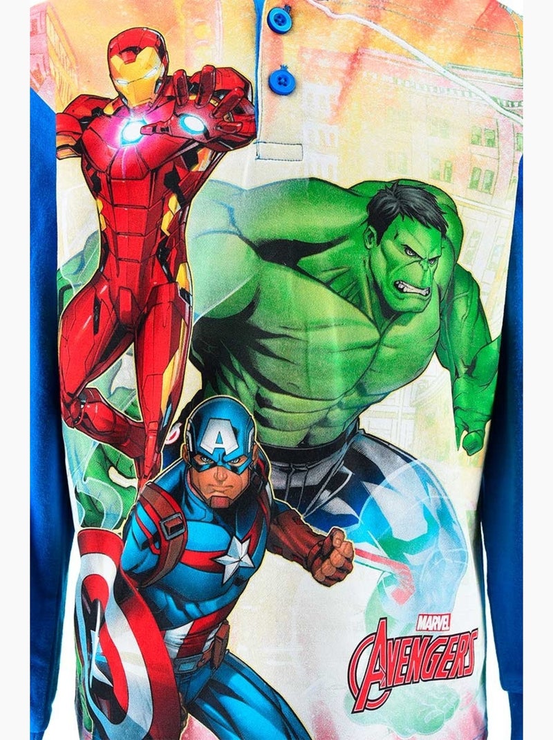 Pyjama Avengers| Licence Officielle Bleu - Kiabi