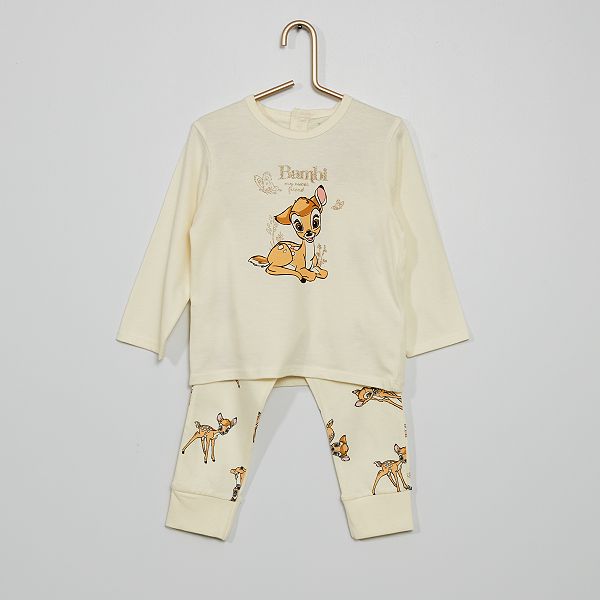 Pyjama Bambi Bebe Fille Beige Kiabi 12 00