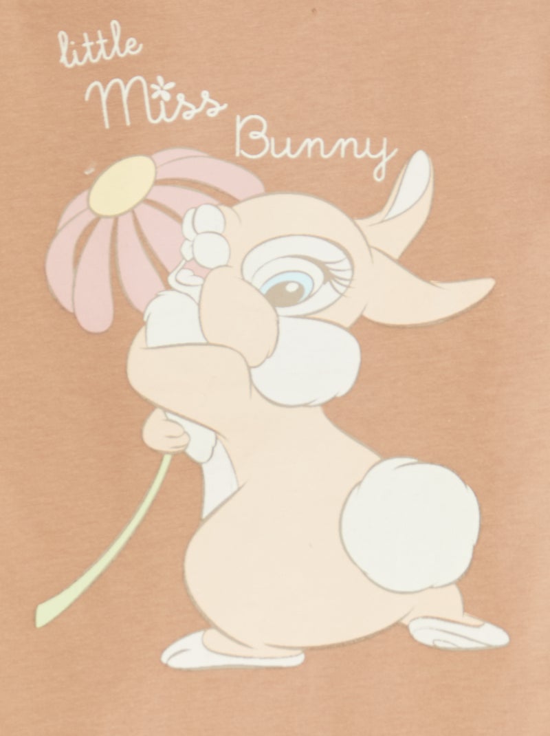 Pyjama 'Bambi' 'Disney' long - 2 pièces Beige - Kiabi