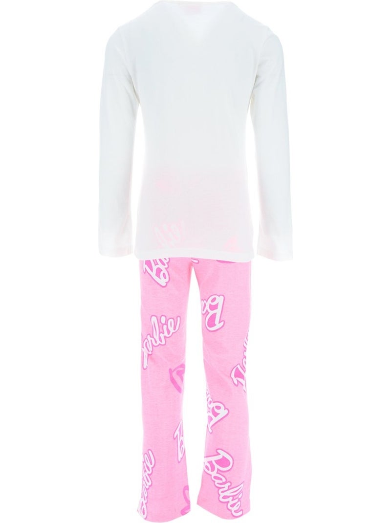 Pyjama Barbie | Licence Officielle Blanc - Kiabi