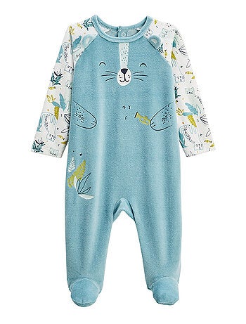 Pyjama b?b? en velours Oscar