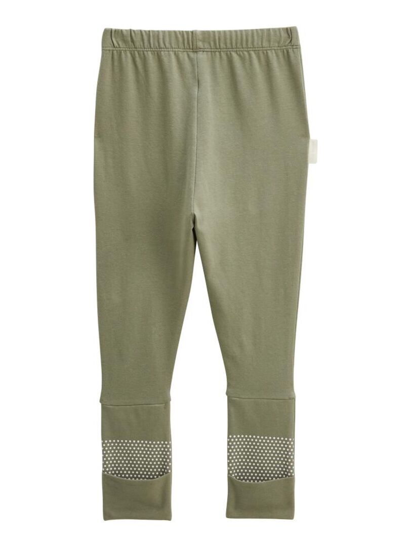Pyjama bébé 2 pièces à pieds retroussables Dumbea Kaki Kiabi 11.99€