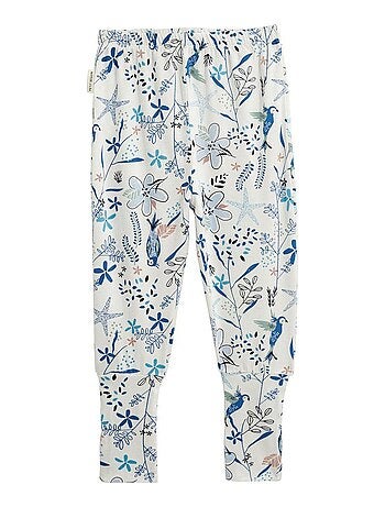 Petit Béguin - Pyjama Bébé Océan D'Amour | Volants Épaules | 95% Coton | Anti-Dérapant | 0-24 Mois
