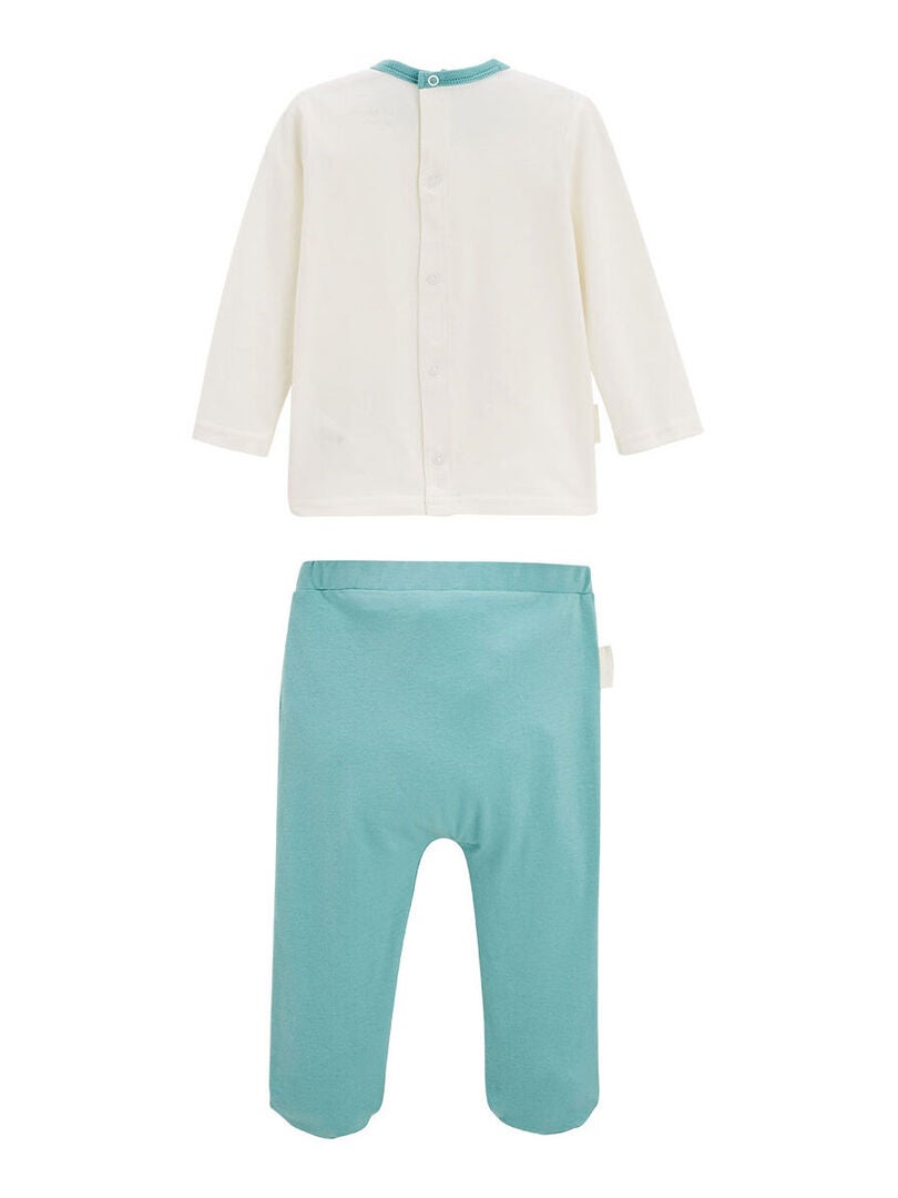 Pyjama bébé 2 pièces Belem Bleu Kiabi 10.79€