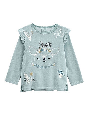 Pyjama bébé 2 pièces en velours Bichette