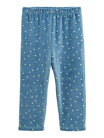 Pyjama bébé 2 pièces en velours Bichette
