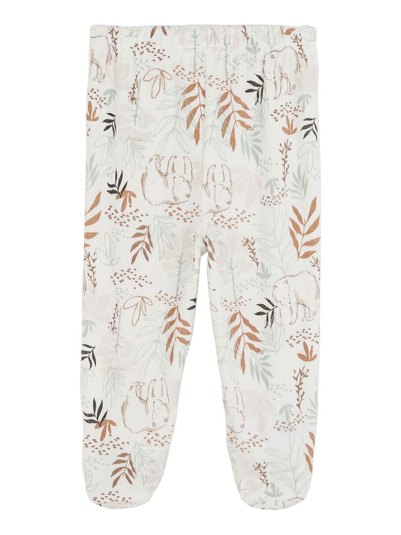 Pyjama bébé 2 pièces en velours Malo Marron Kiabi 19.99€