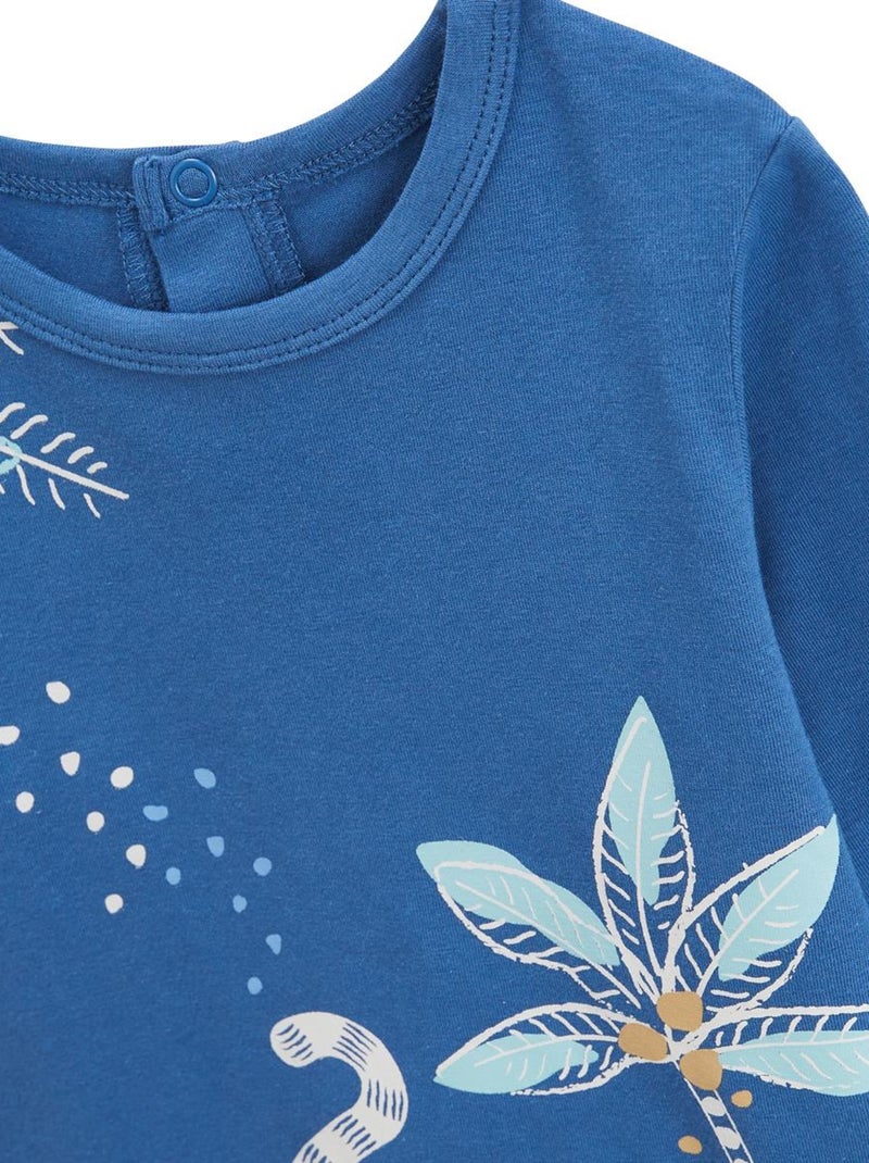 Pyjama bébé 2 pièces Gamboa Bleu - Kiabi