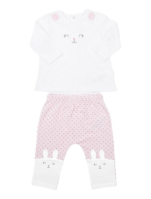 Pyjama bébé 2 pièces , LAPIN - Kiabi