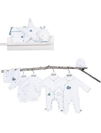 Pyjama bébé à manches longues en velours - SAUTHON