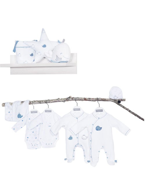 Pyjama bébé à manches longues en velours - SAUTHON - Kiabi