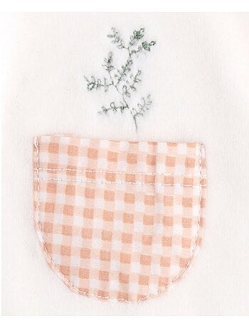 Pyjama bébé à manches longues en velours - SAUTHON