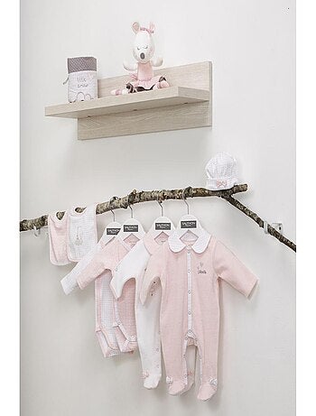 Pyjama bébé à manches longues en velours - SAUTHON